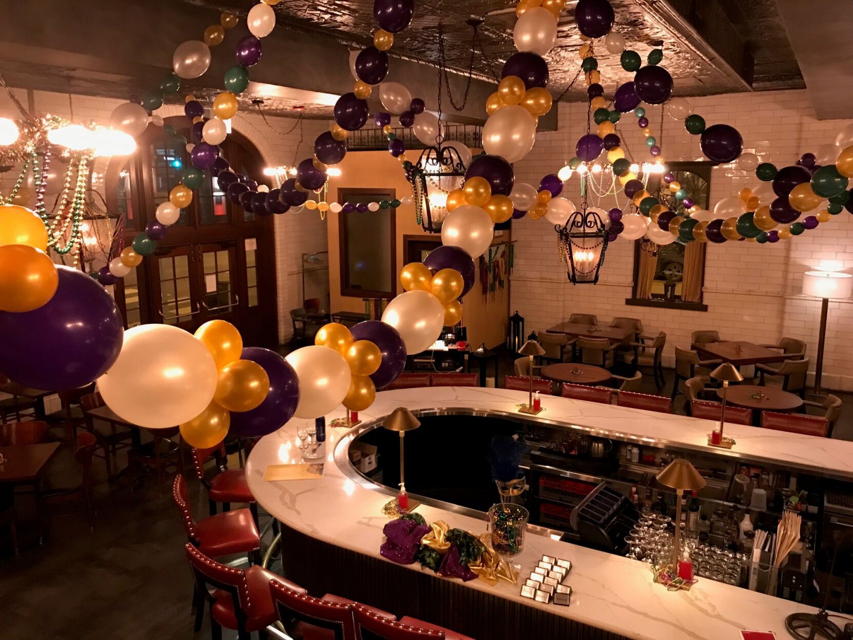 Mardi Gras at Chicago Firehouse Restaurant Body Pic for Roundup